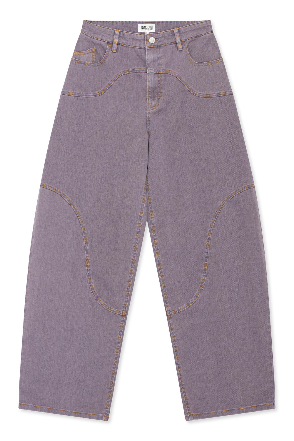 Napolen jeans - Dusty Grey Lilac
